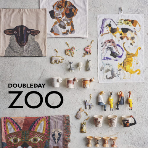 DOUBLEDAY ZOO～個性豊かな動物モチーフの雑貨が勢ぞろい～