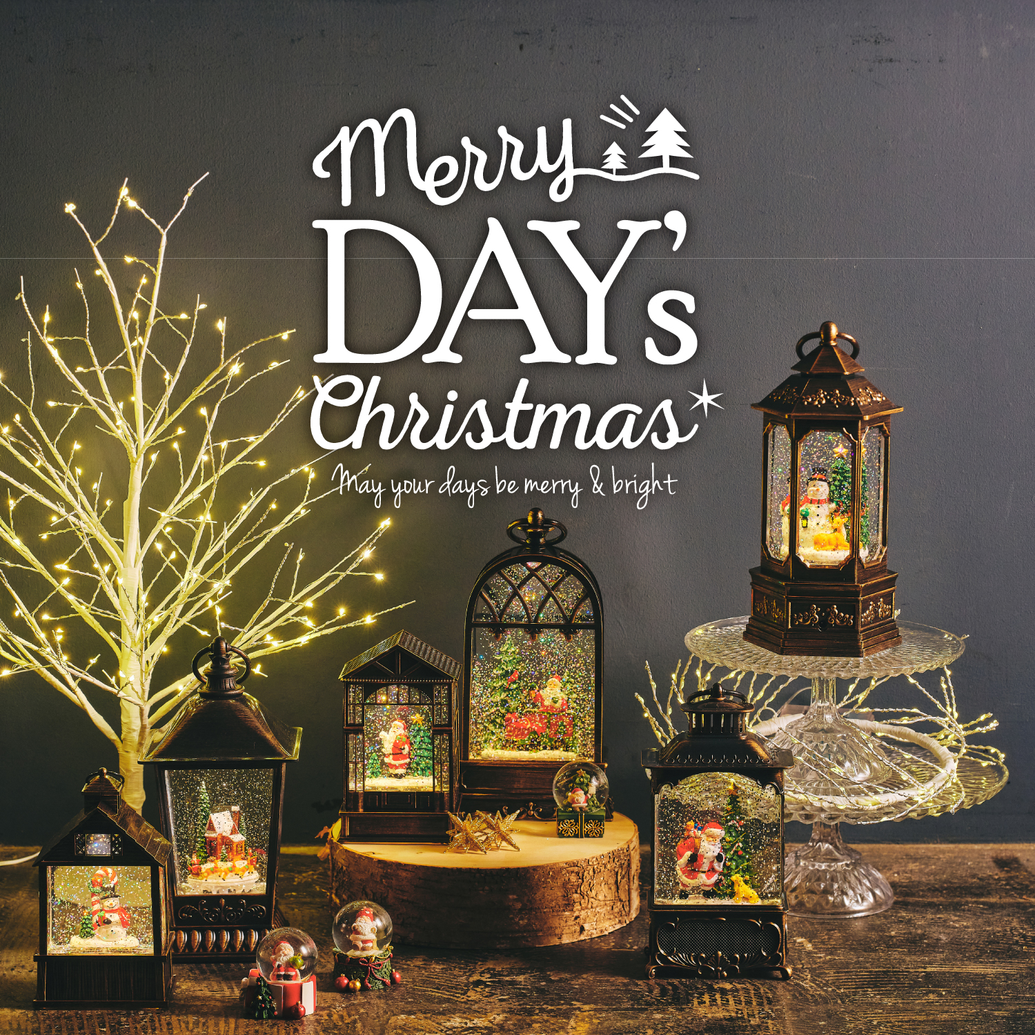 「Merry DAY’s Christmas」⑤(LEDライトオブジェ) 