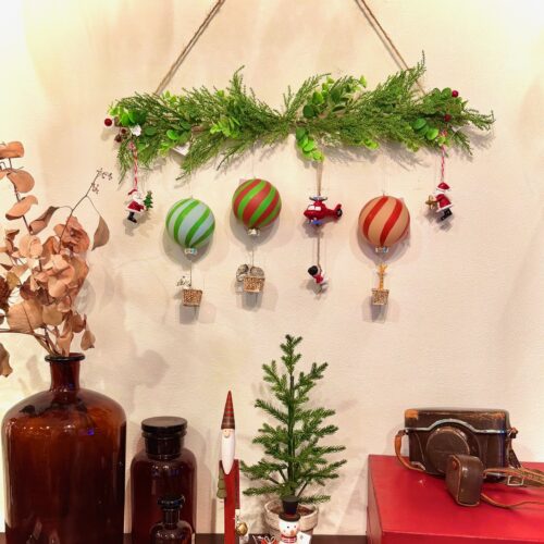壁飾りで楽しむクリスマス♪