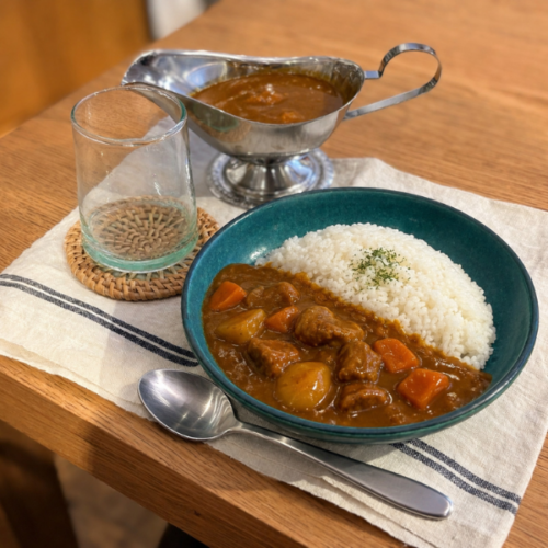 いつものカレーをごちそうに