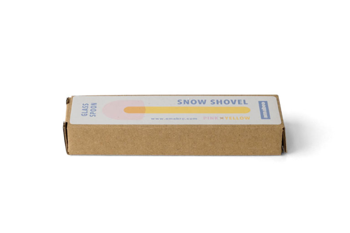 SNOW SHOVEL（耐熱ガラス製スプーン）